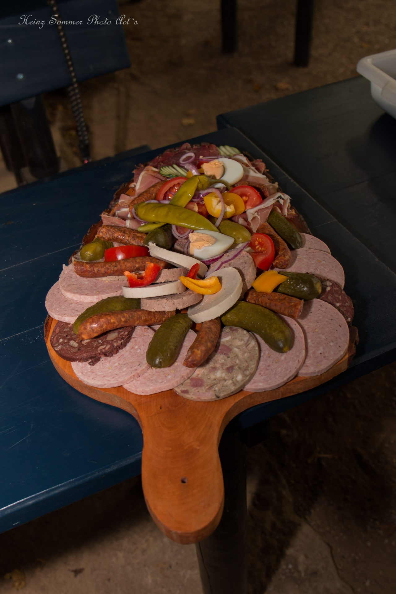 Brotzeit auf dem St. Georgen Bräu Keller in Buttenheim bei Bamberg - Busch Baumpflege